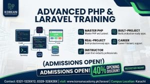 PHP Course Training with Laravel Framework